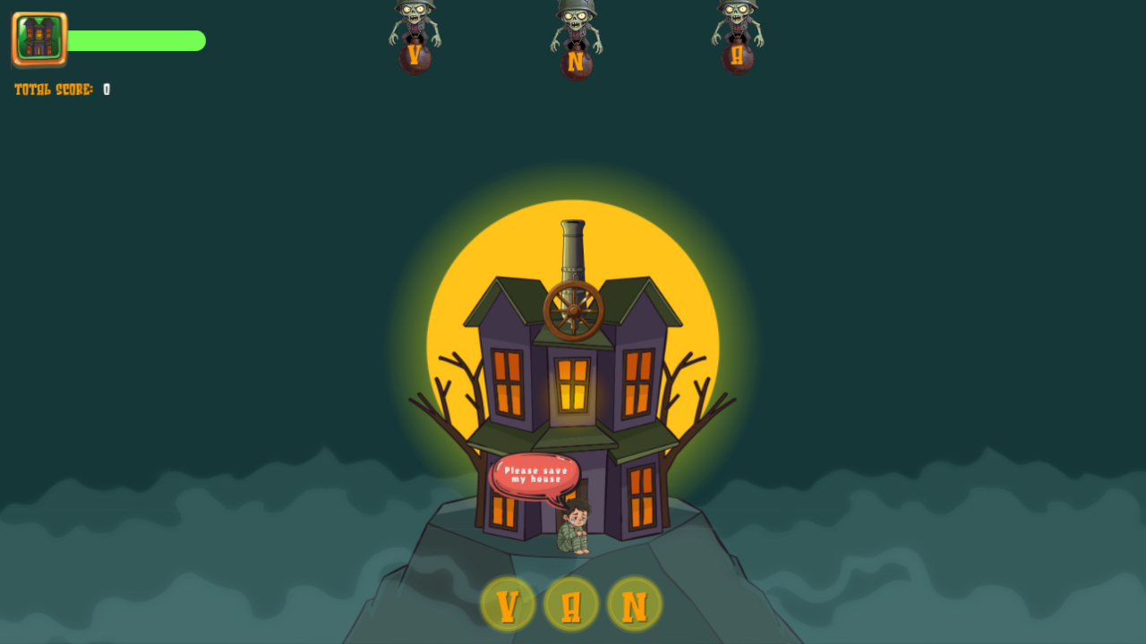 Words Vs Zombies screenshot 2